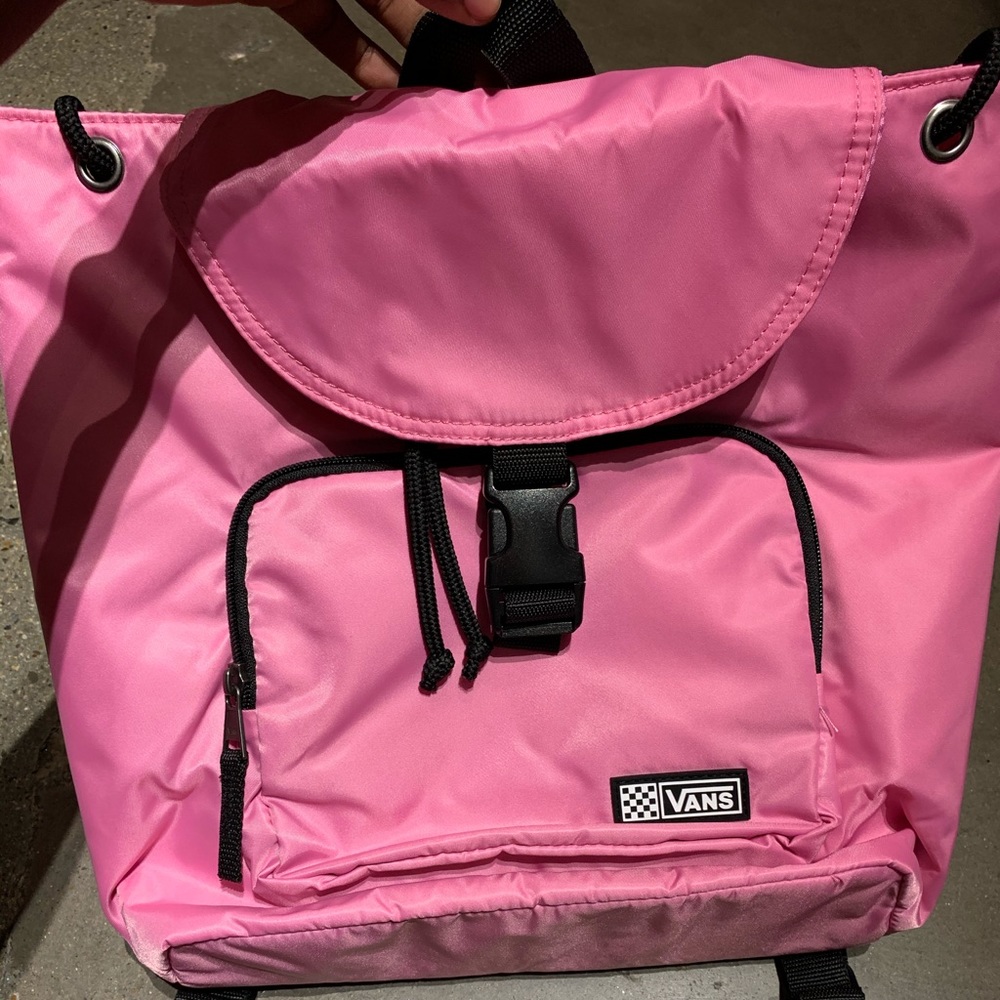 Pink vans backpack